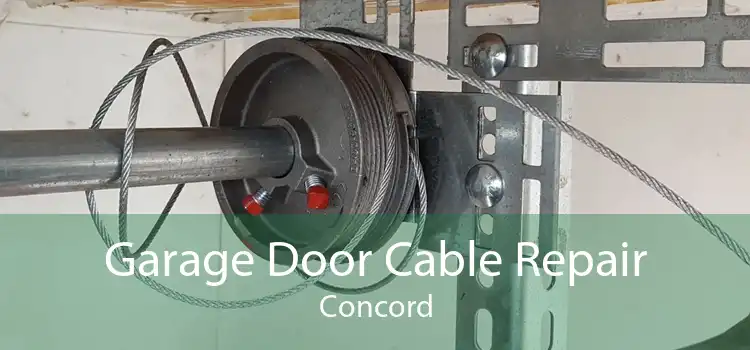 Garage Door Cable Repair Concord