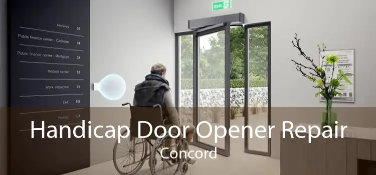 Handicap Door Opener Repair Concord